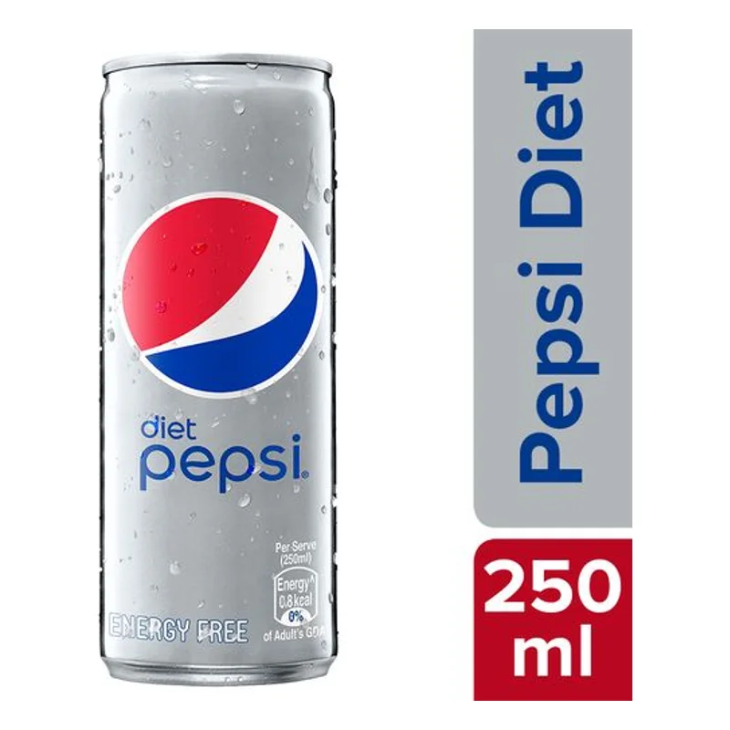 Pepsi Diet Soft Drink Can