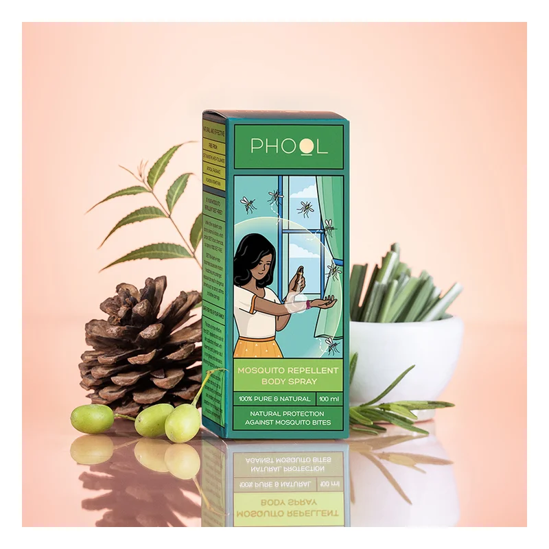 Phool Natural Mosquito Repellent Body Spray