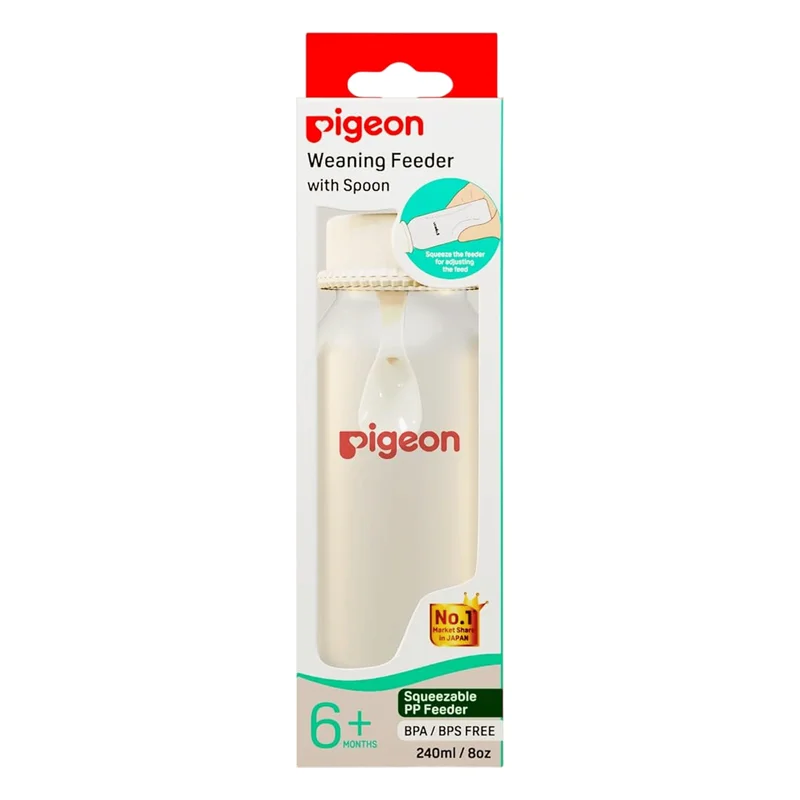 Pigeon Weaning Food Feeder With Spoon