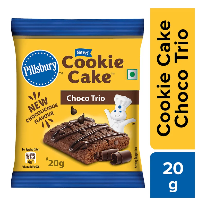 Pillsbury Cookie Cake Choco Trio