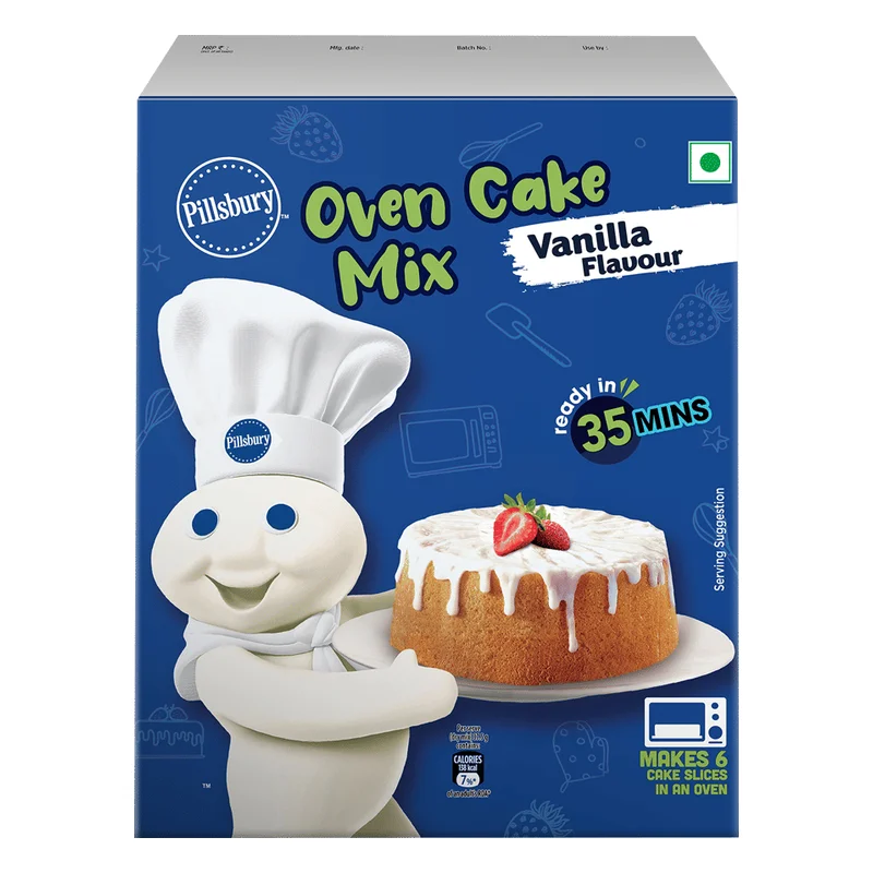 Pillsbury Vanilla Oven Cake Mix