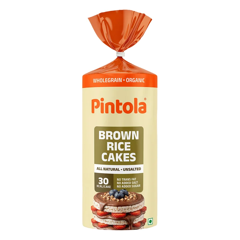 Pintola Brown Rice Cakes - Unsalted
