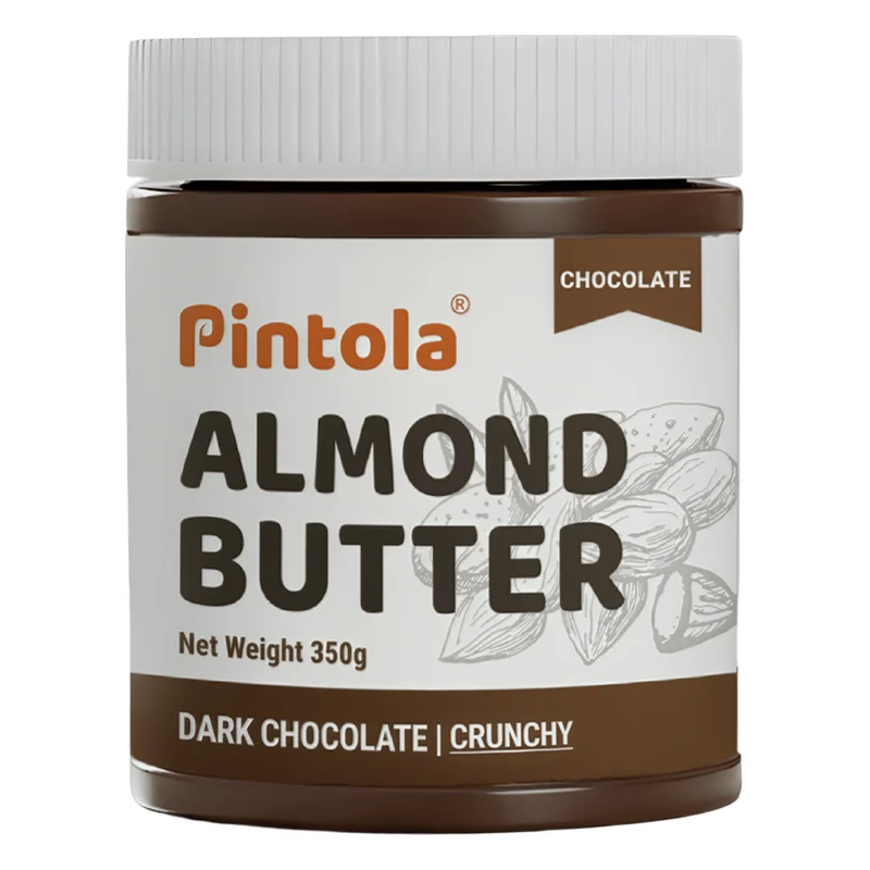 Pintola Dark Chocolate Almond Butter - Crunchy