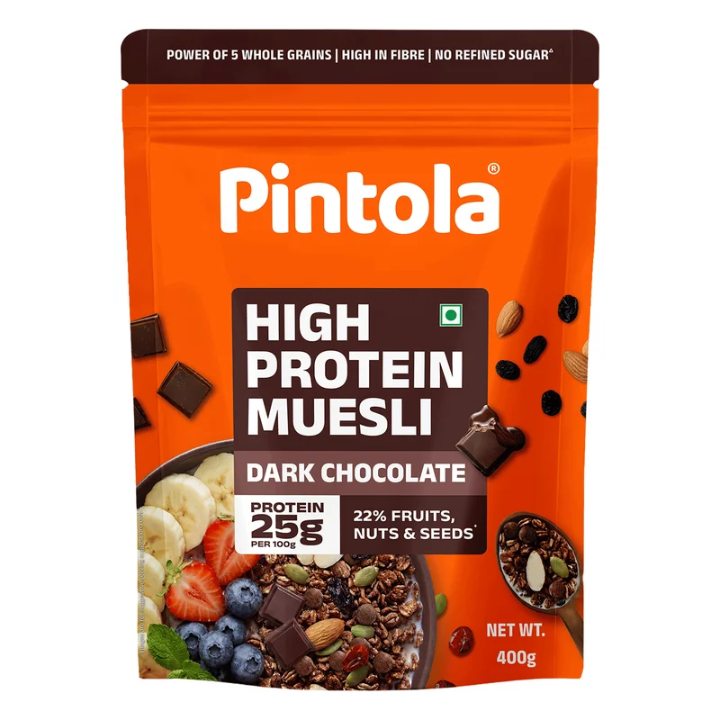 Pintola High Protein Dark Chocolate Muesli