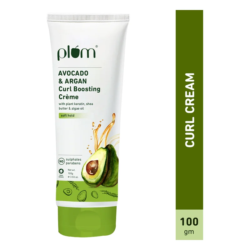 Plum Avocado & Argan Curl Boosting Creme