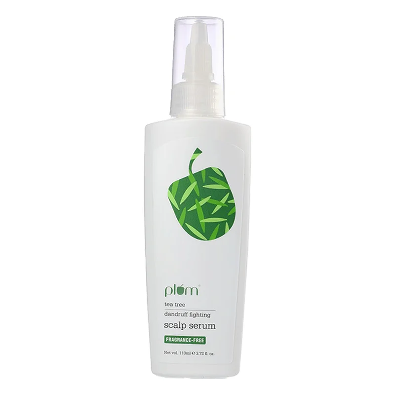 Plum Tea Tree Dandruff Fighting Scalp Serum