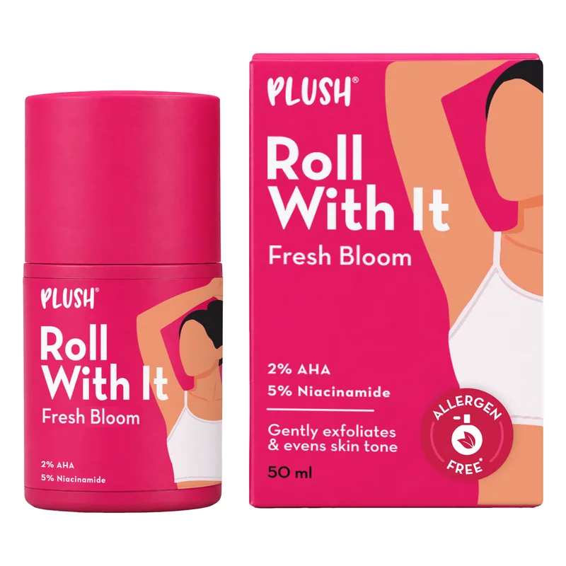 Plush Roll With It Underarm Roll On - Fresh Bloom