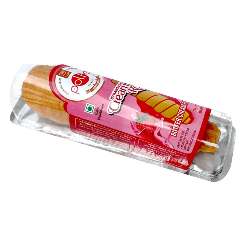 Polka Strawberry Cream Roll