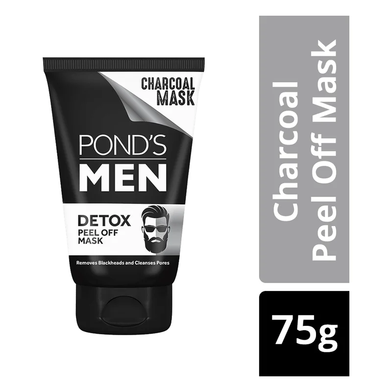 Pond's Men Activated Charcoal Detox Peel Off Mask