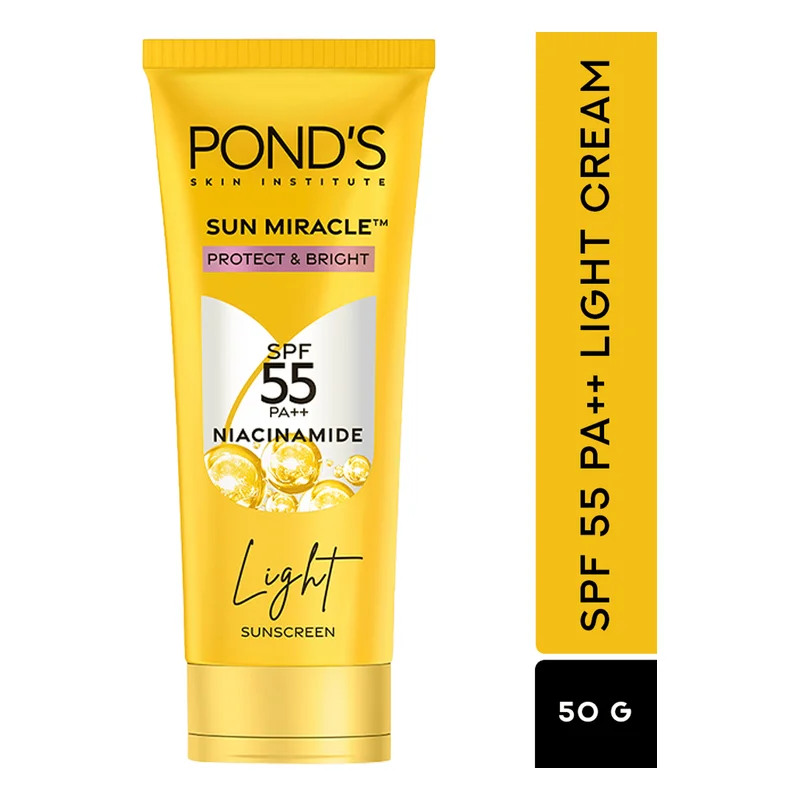 Pond's Serum-Boost Sunscreen Lightweight Cream SPF 55