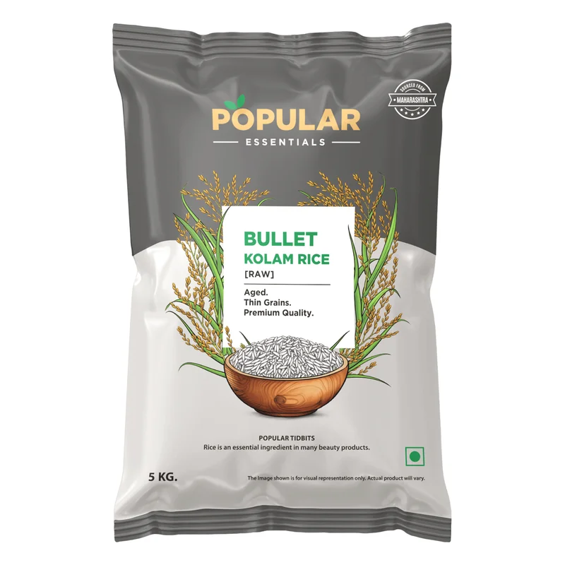 Popular Essentials Bullet Kolam Raw Rice