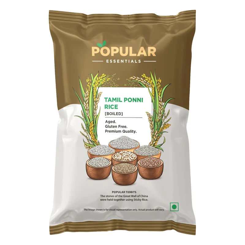 Popular Essentials Tamil Ponni Boiled Rice