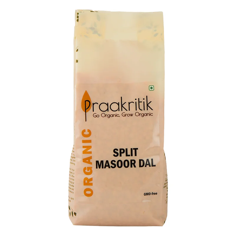 Praakritik Organic Split Masoor Dal