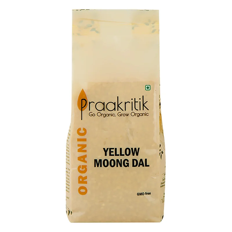 Praakritik Organic Yellow Moong Dal