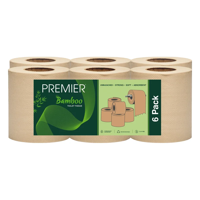 Premier Bamboo Toilet Rolls - 2 Ply