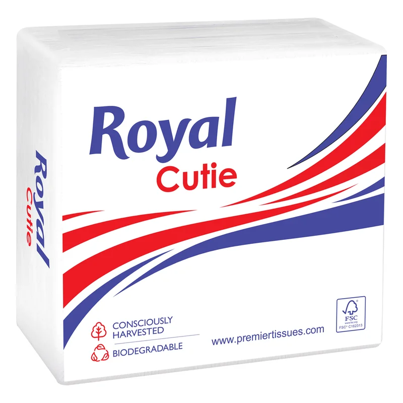 Premier Royal Cutie Tissue Napkins - 1 Ply