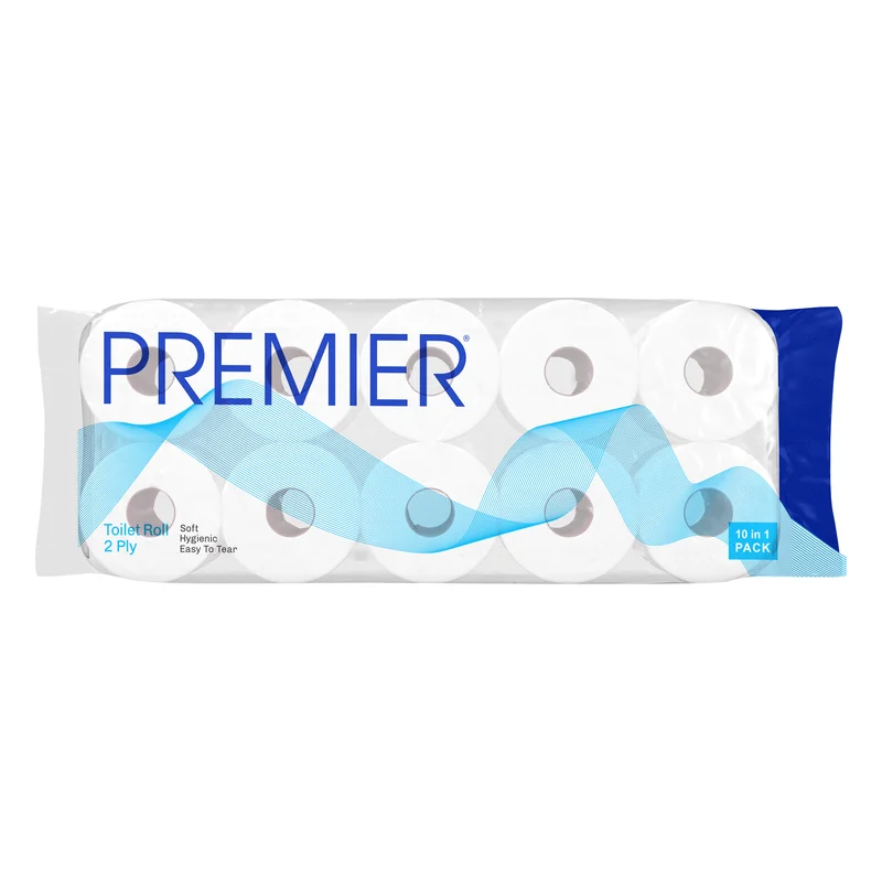 Premier Toilet Rolls - 2 Ply, 160 Pulls