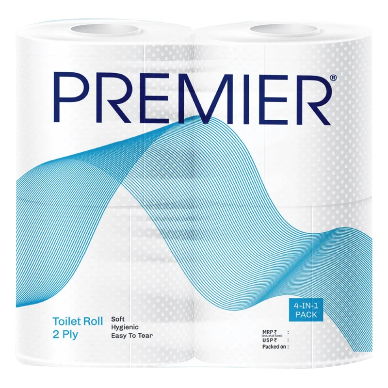 Premier Toilet Tissue Rolls - 2 Ply, 180 Pulls