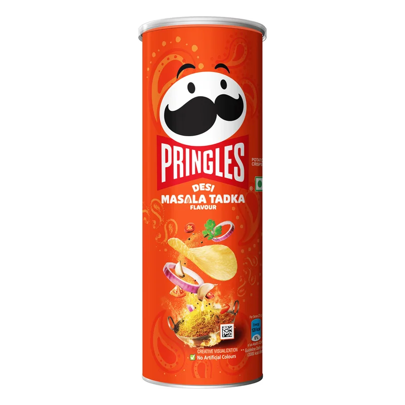 Pringles Desi Masala Tadka Flavour Potato Chips