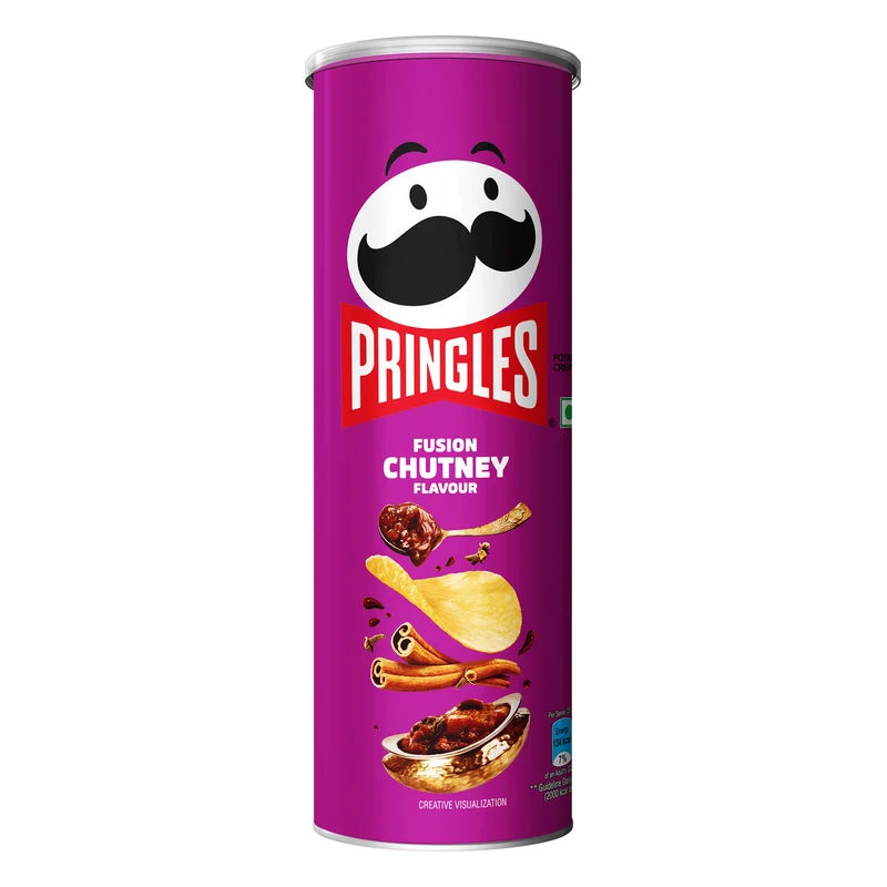 Pringles Fusion Chutney Potato Crisps