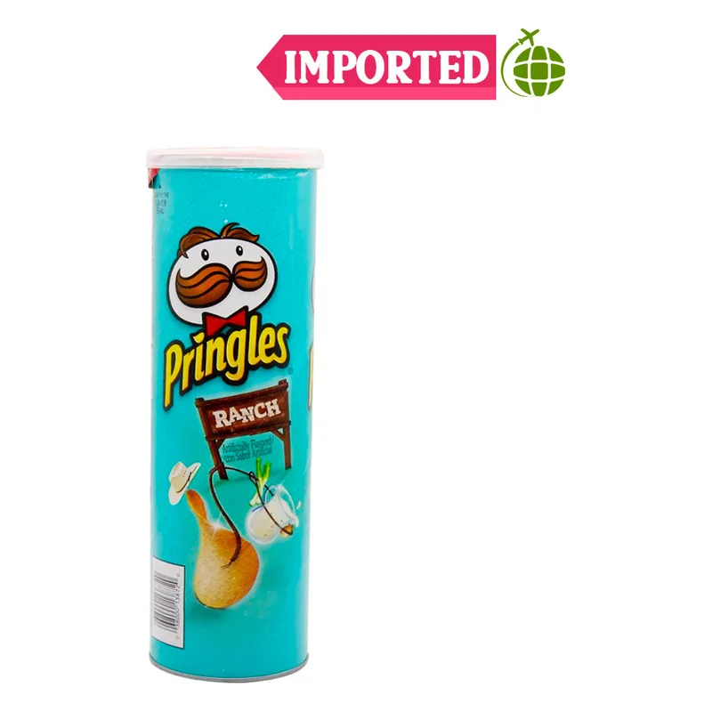 Pringles Ranch Potato Crisps (Imported)