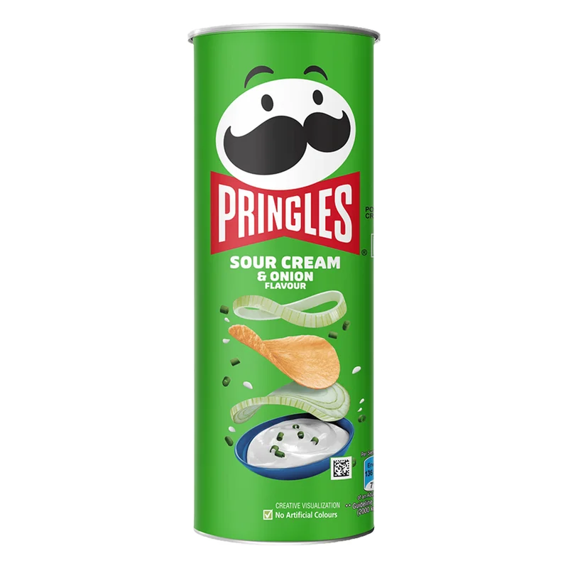 Pringles Sour Cream & Onion Flavour Potato Chips