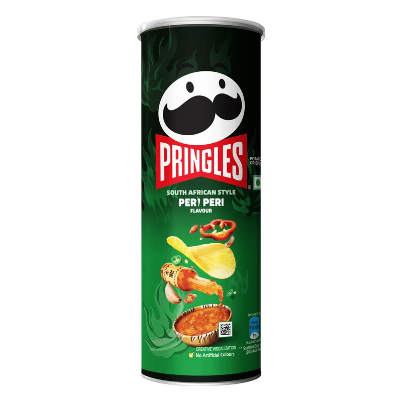 Pringles South African Style Peri Peri Potato Chips