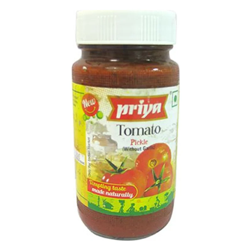 Priya Tomato Pickle without Garlic