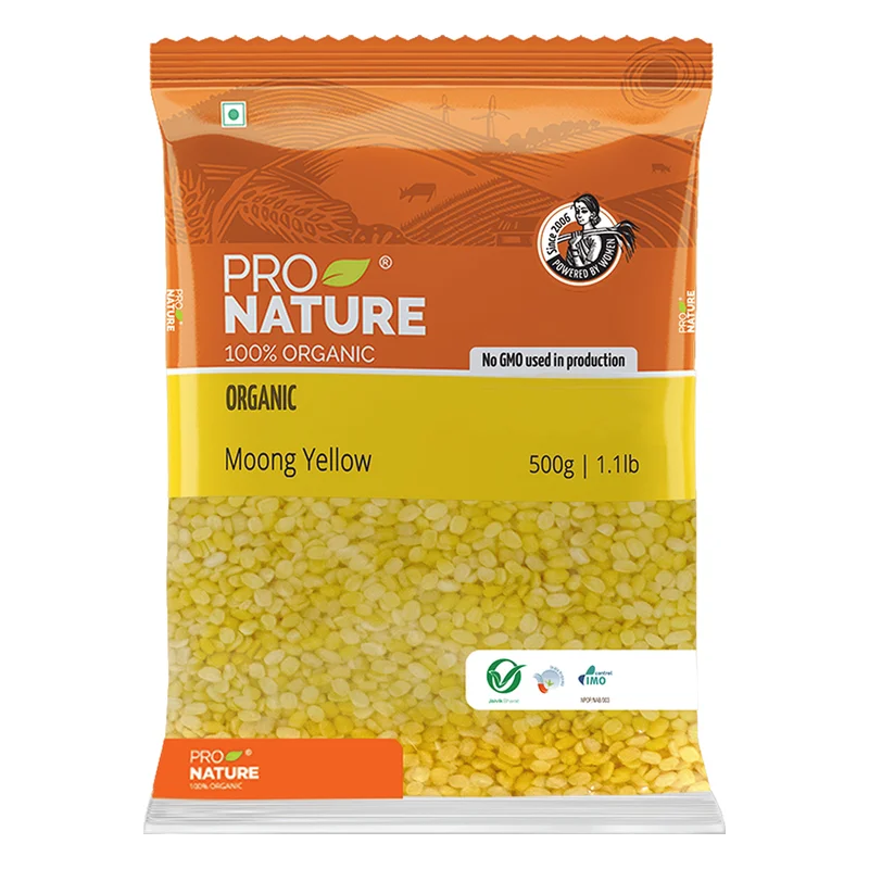 Pro Nature Organic Moong Dal Yellow