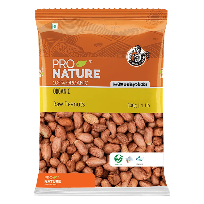Pro Nature Organic Raw Peanuts