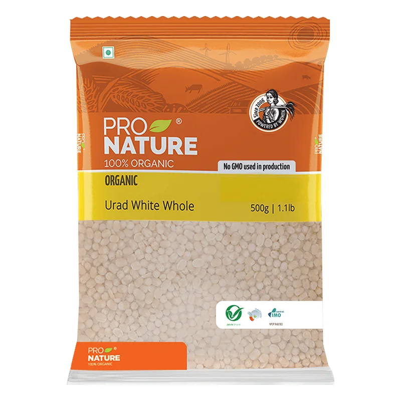 Pro Nature Organic Urad White Whole