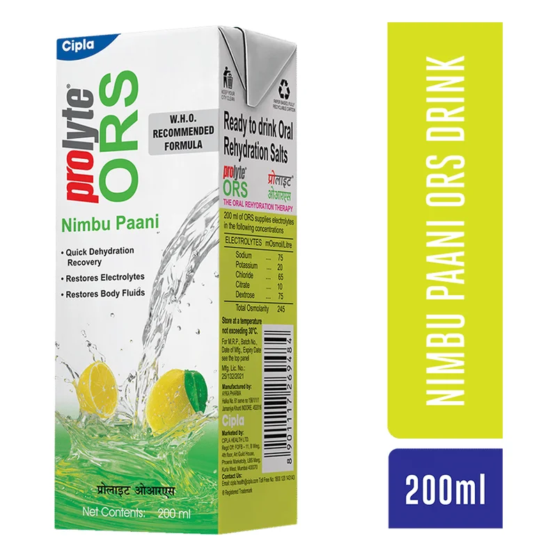 Prolyte Nimbu Paani Flavour ORS Drink