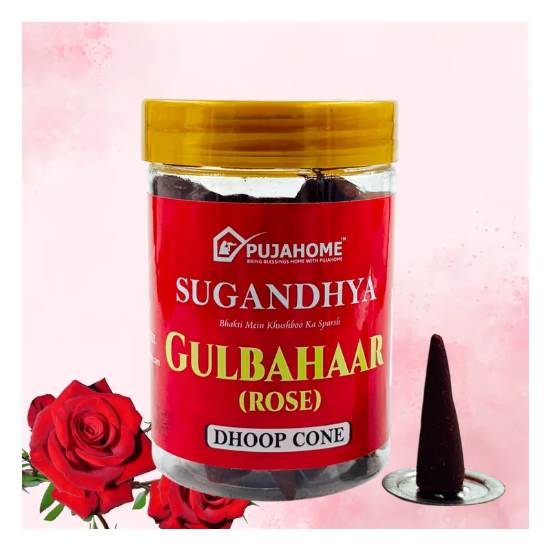 Pujahome Rose Dhoop Cones