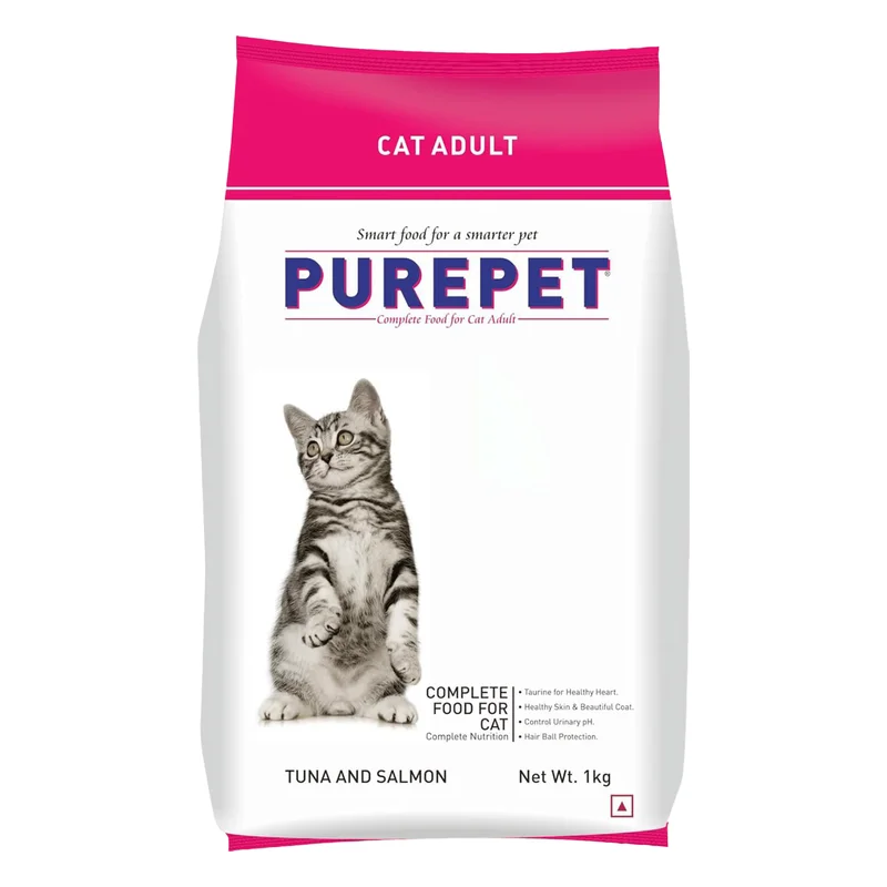 Purepet Adult Dry Cat Food - Tuna & Salmon