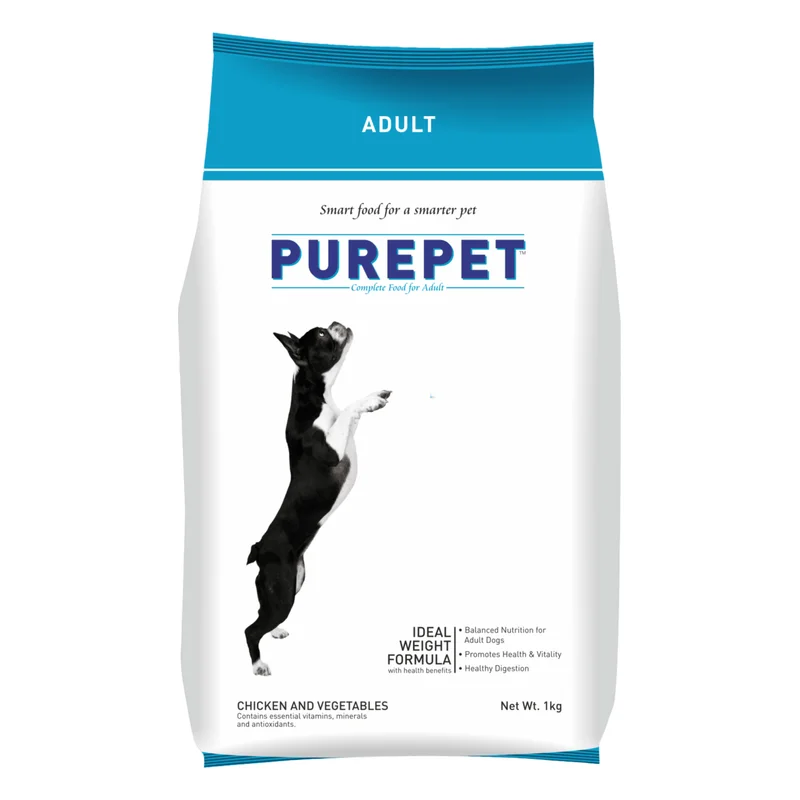 Purepet Adult Dry Dog Food - Chicken & Vegetable