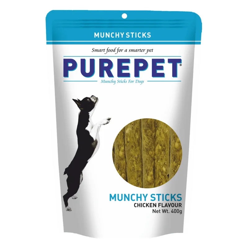 Purepet Chicken Munchy Sticks for Dogs