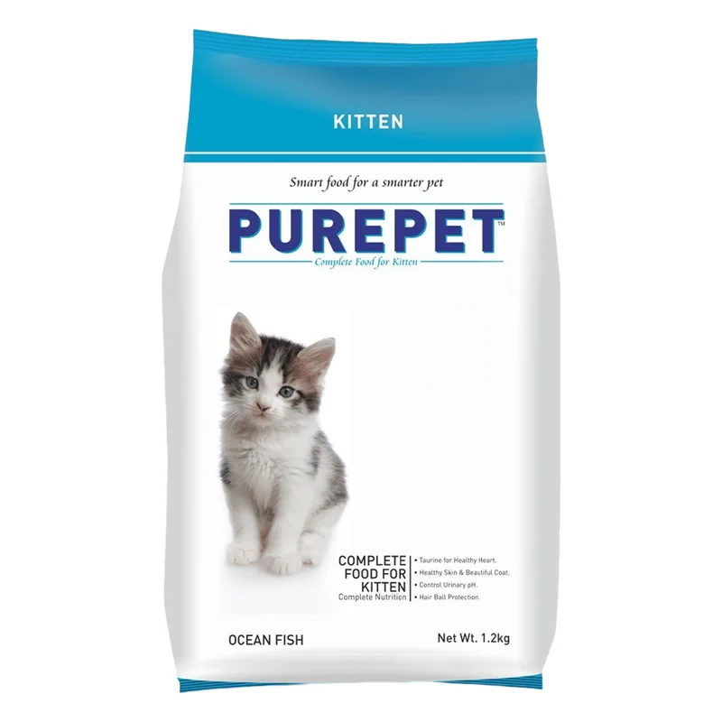 Purepet Kitten Dry Cat Food - Ocean Fish