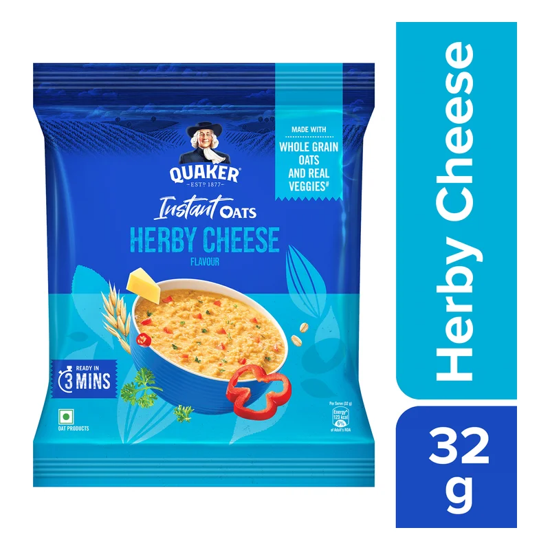 Quaker Instant Oats - Herby Cheese