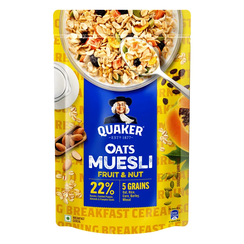 Quaker Oats Muesli - Fruit & Nut