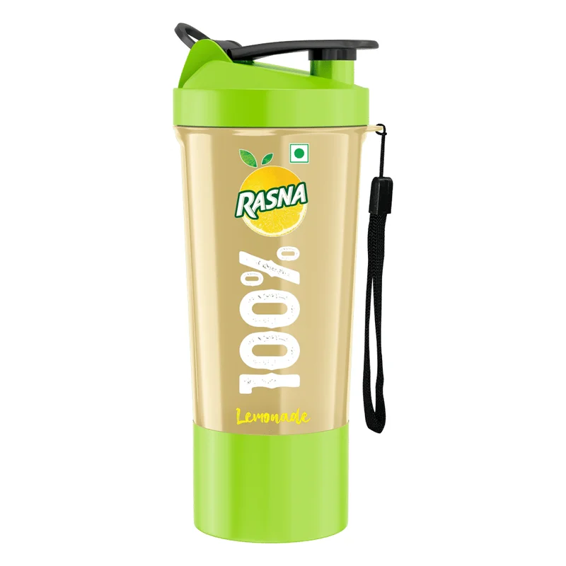 Rasna 100% Natural Lemonade Drink Mix with Sipper