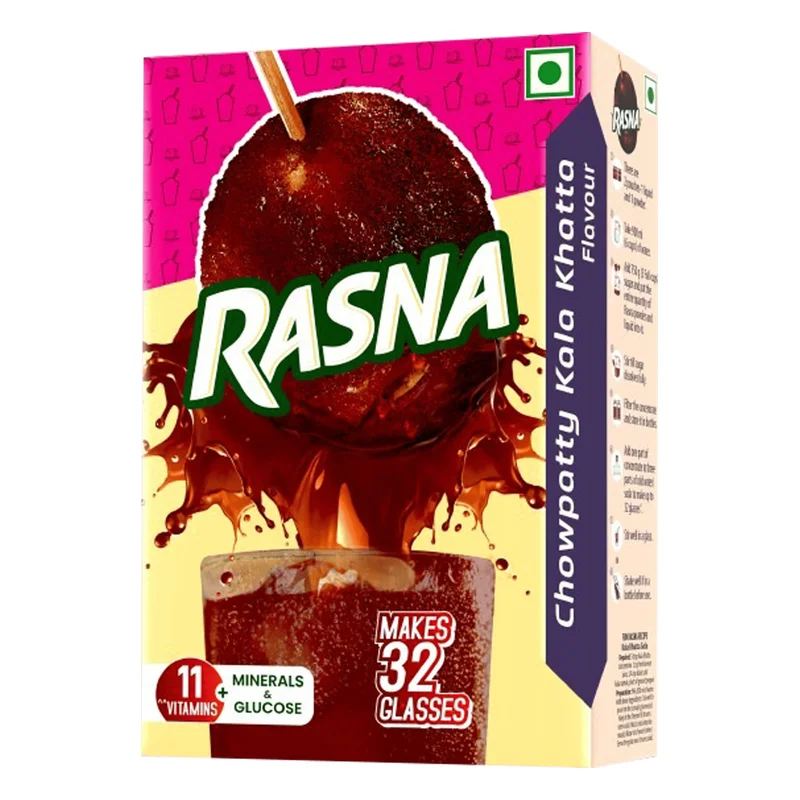 Rasna Fruit Fun Concentrate - Kala Khatta (32 Glasses)