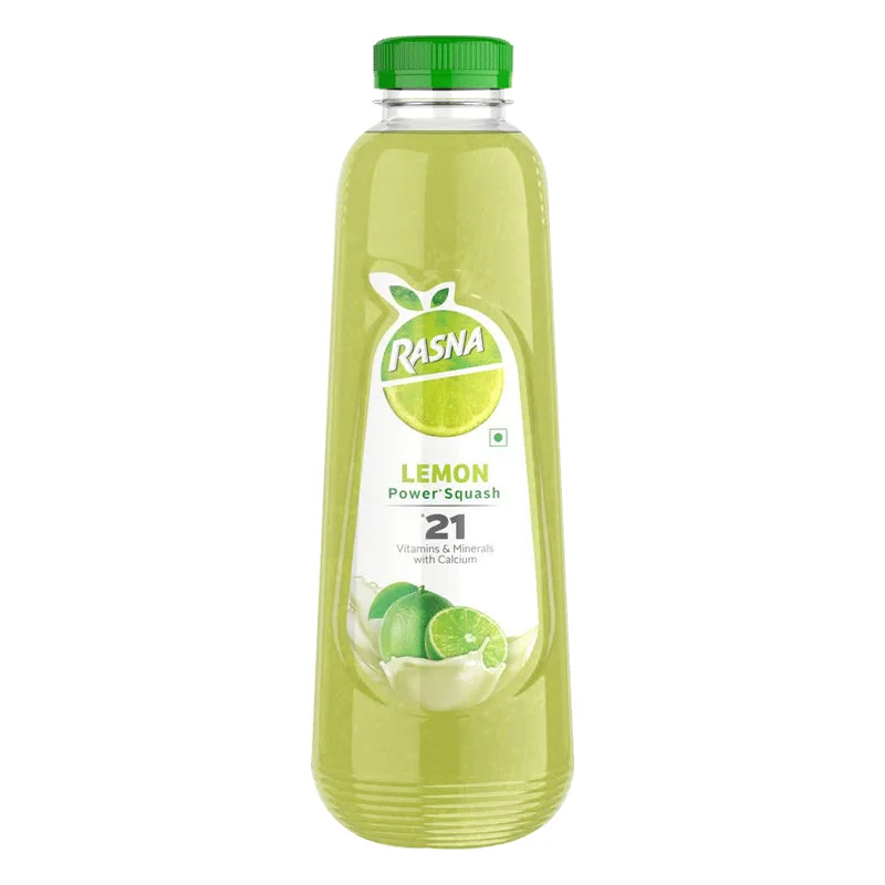 Rasna Fruit Plus 21 Power Squash - Lemon