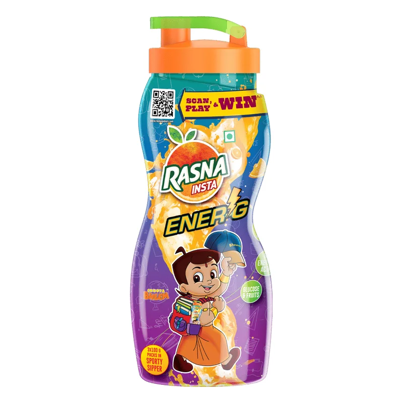 Rasna Insta Ener-G Drink Mix with Sipper