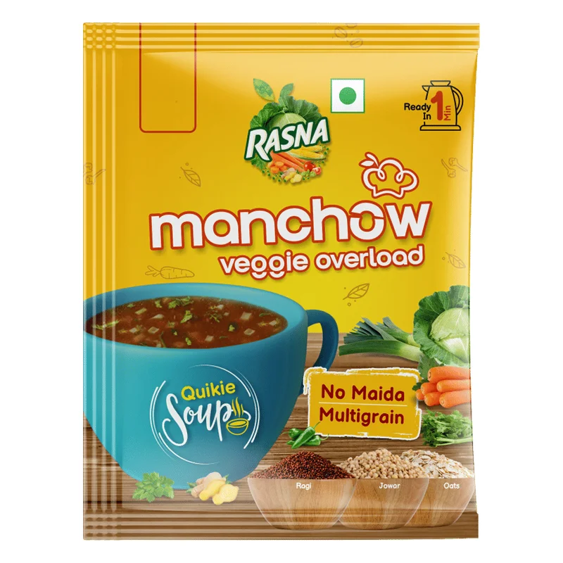 Rasna Quikie Soup - Manchow Veggie Overload