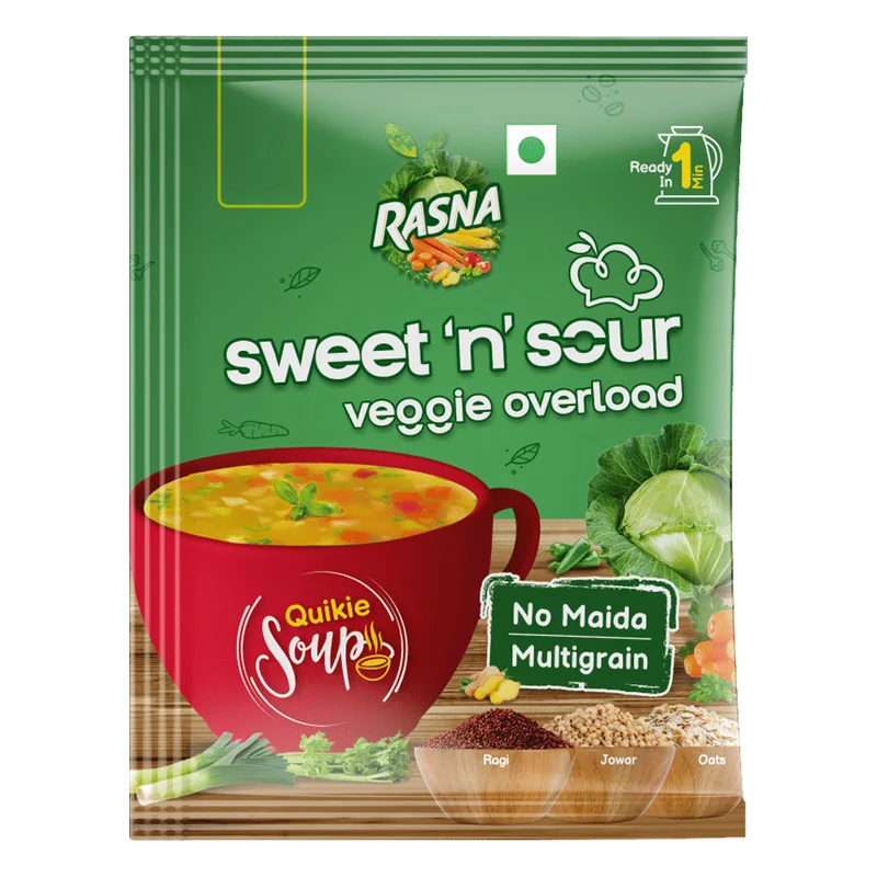 Rasna Quikie Soup - Sweet n Sour Veggie Overload