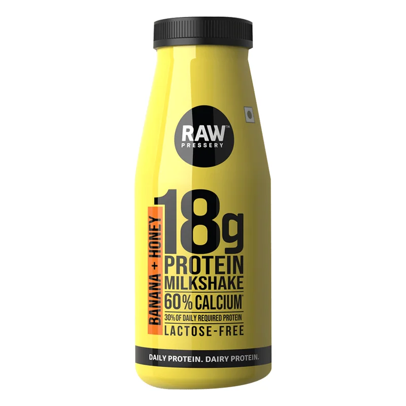 Raw Pressery Banana Honey Protein Milkshake Classic