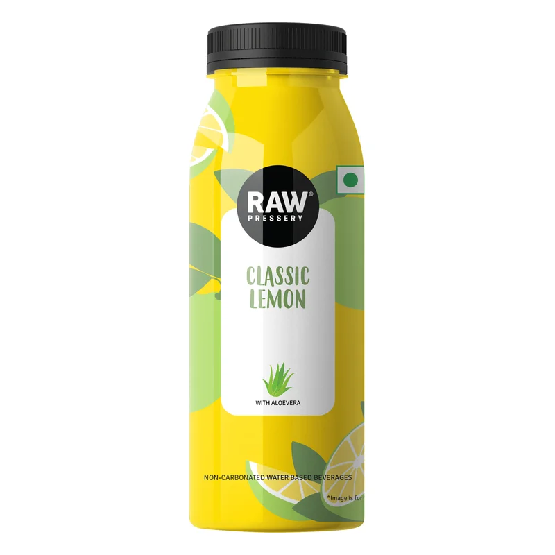 Raw Pressery Classic Lemon Juice with Aloe Vera