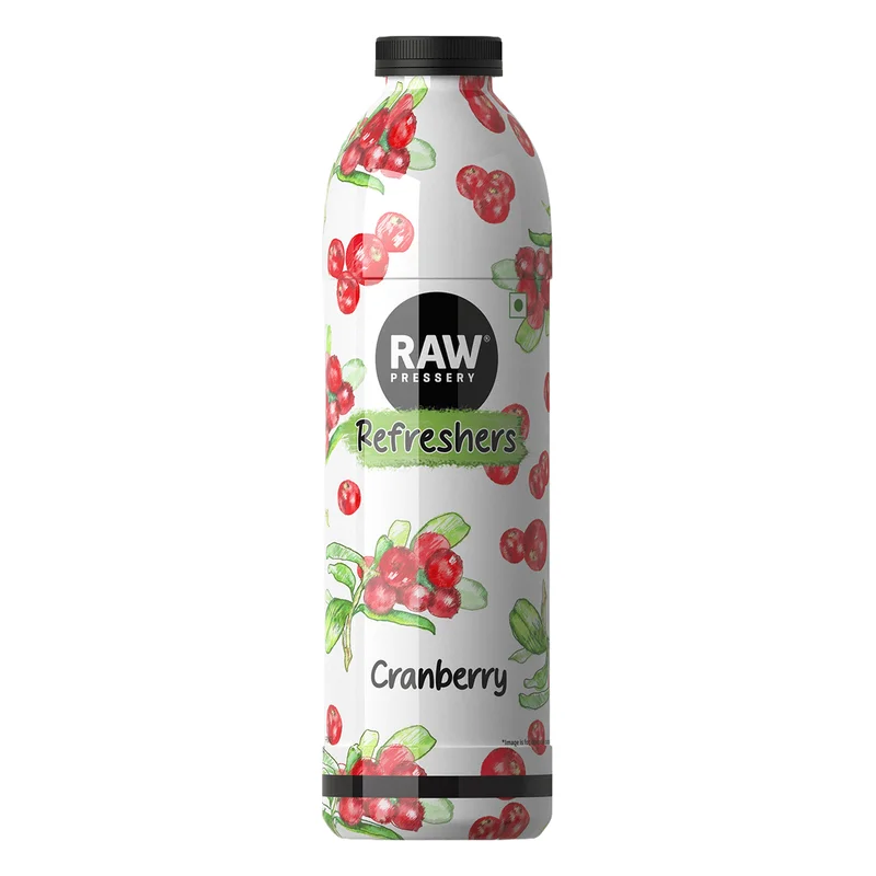 Raw Pressery Cranberry Refresher