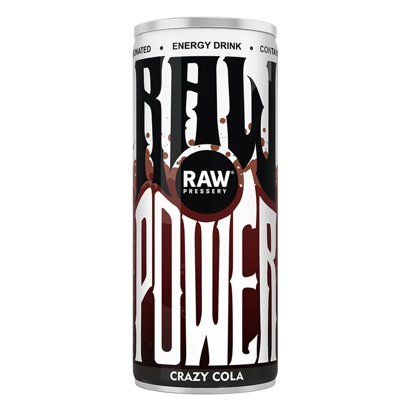 Raw Pressery Crazy Cola Energy Drink
