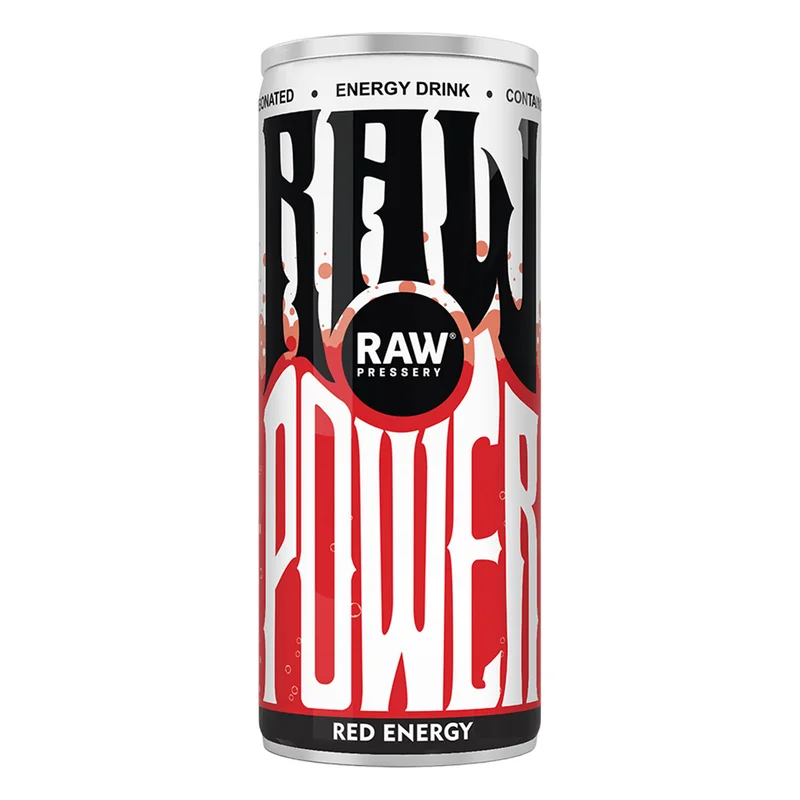 Raw Pressery Red Energy Drink